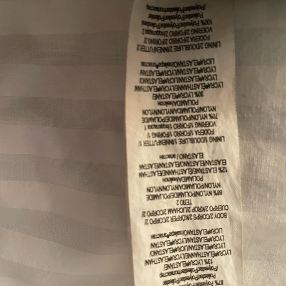 Lauren RALPH LAUREN Plus Size Cheetah Print Flyaway One Piece size 18W zebra - Picture 3 of 7